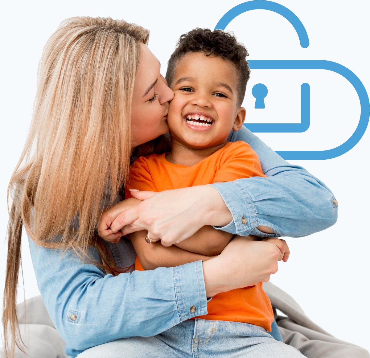 The Health Well brand applied to a campaign photograph